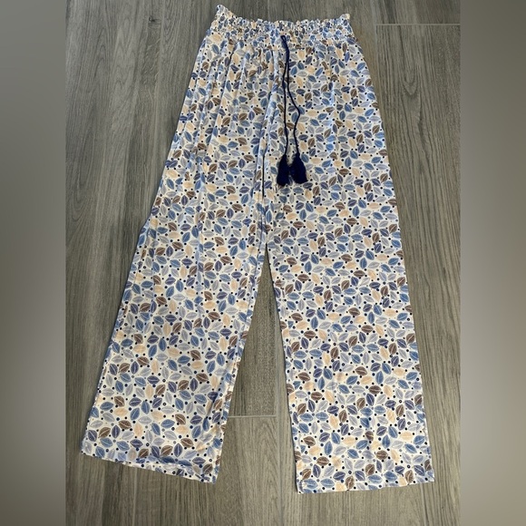 Flora Nikrooz blue tassel pajama pants NWT size small - Picture 1 of 4